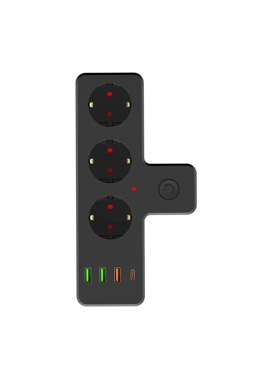 fulttechFtr-12 Fulltech Airstor Ftr-12 3Li Termal Akım Korumalı Priz