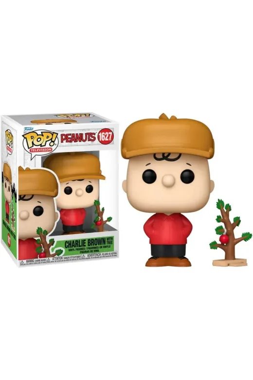 Funko 16878 Pop Television Peanuts - Charlie Brown With Tree No:1627
