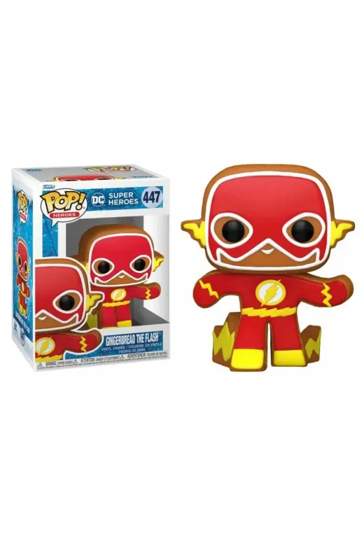 Funko FNK/64323 Pop Figür Heroes Dc Holiday - Gingerbread Flash 64323