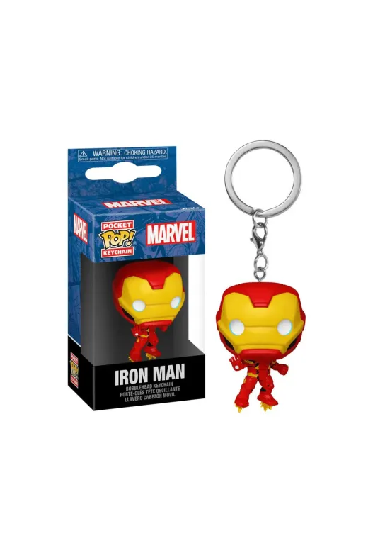 Funko YNGC4386616 Pocket Pop Marvel New Classics - Iron Man Anahtarlık