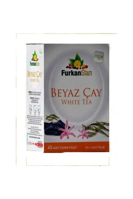Furkan Sarı BÇ-01 Beyaz Çay ( 40 Lı Süzen Poşet )