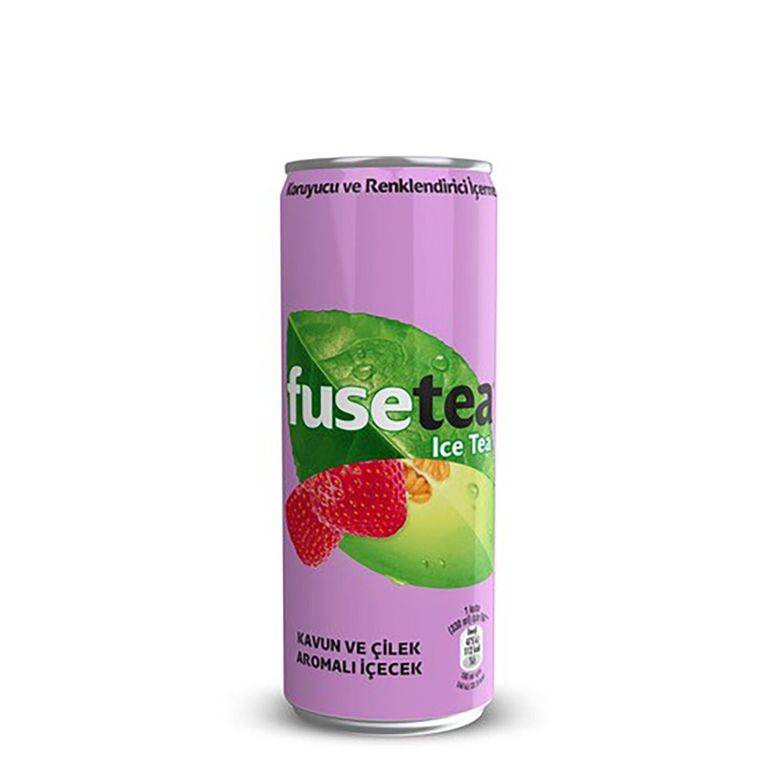 fusetea408448 Fuse Tea Kavun Çilek Soğuk Çay Kutu 330 Ml