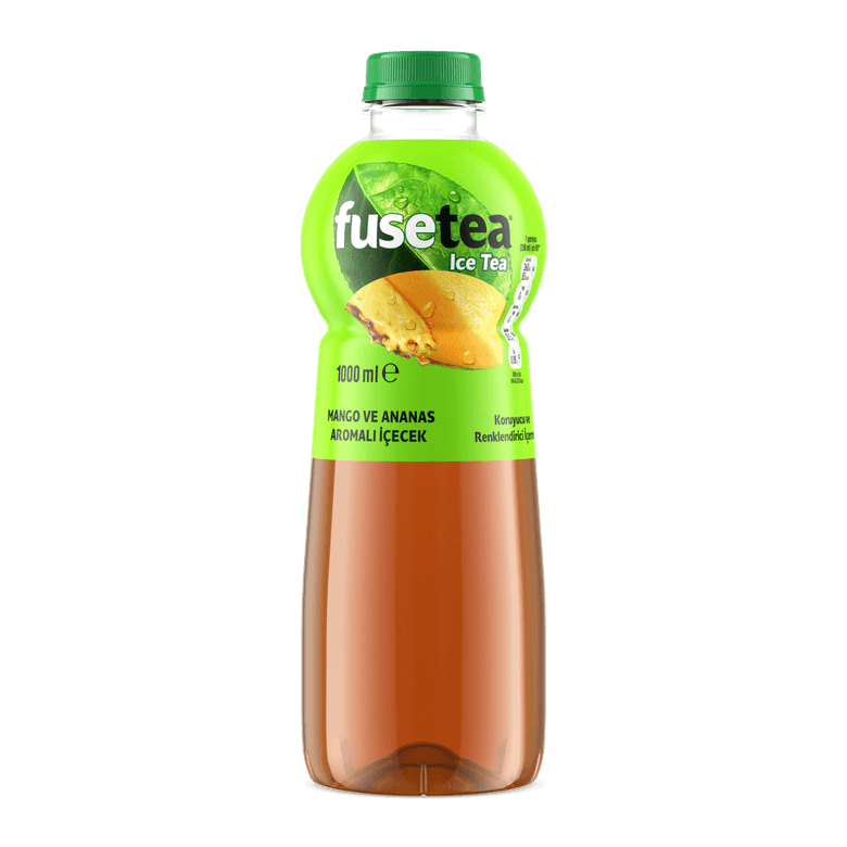 fusetea444480 Fuse Tea Mango Ananas Soğuk Çay Pet 1 L