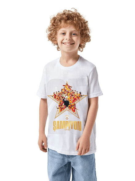 Galatasaray Şampiyonluk Kolaj Çocuk T-Shirt