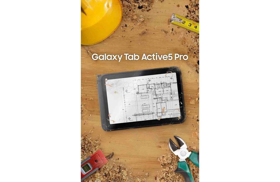 Galaxy Tab Active 5 Pro SM-X356BZGATUR 10.1" 5g 6 GB 128 GB Tablet Yeşil