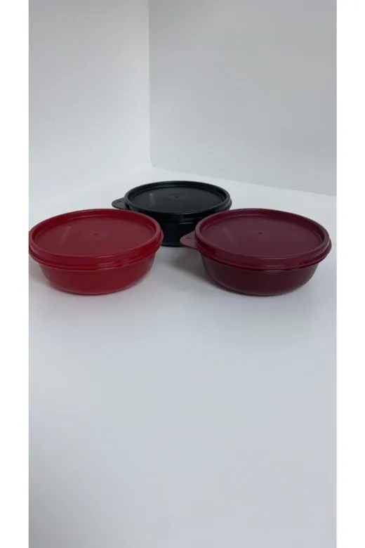 Gasa Kitchen Supply Store 20052021tşk3 Tupperware Saklama Kapları Yeni Şeker Kaplar 300 Ml 3'lü Yeni Renk