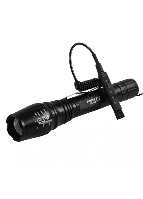 Gece Avlarında, Kampta Veya Acil Durumlarda En Güçlü Yardımcınız: Ps-90. Cree T6 Led Teknolojisi İle 300 Metreye Kadar Keskin Aydınlatma Sağlayan Bu Fener, Dayanıklı Alüminyum Gövdesi Ve Zoom Ö