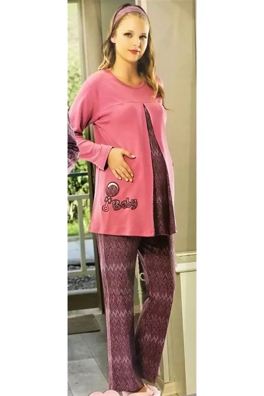 gecem dk-4704 Hamile Pijama Takımı