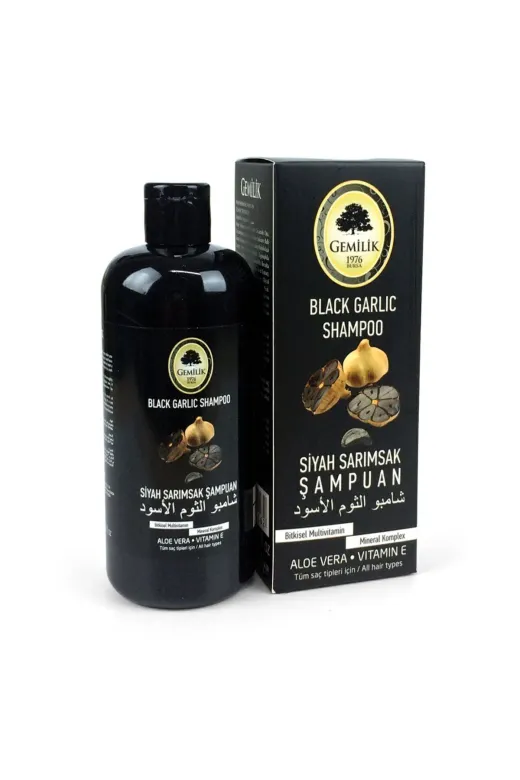 GEMİLİK 8682214000162-2023 Siyah Sarımsak Şampuan 400Ml