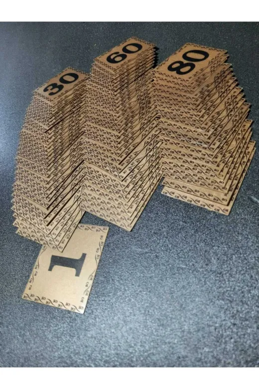 GENDEC GEN5.5X6.5CM01-80 Kapı Numarası 5.5X6.5 Cm Metalik Altın Sarı Üzeri Siyah Baskı Kendinden Yapışkanlı No:1 Den 80’E