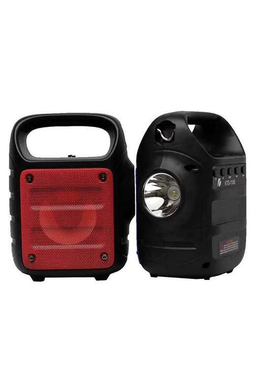 Genel Markalar Kts-1185 Taşınabilir Usb/fm Radyo/sd Kart Özellikli El Feneri Bluetooth Hoparlör