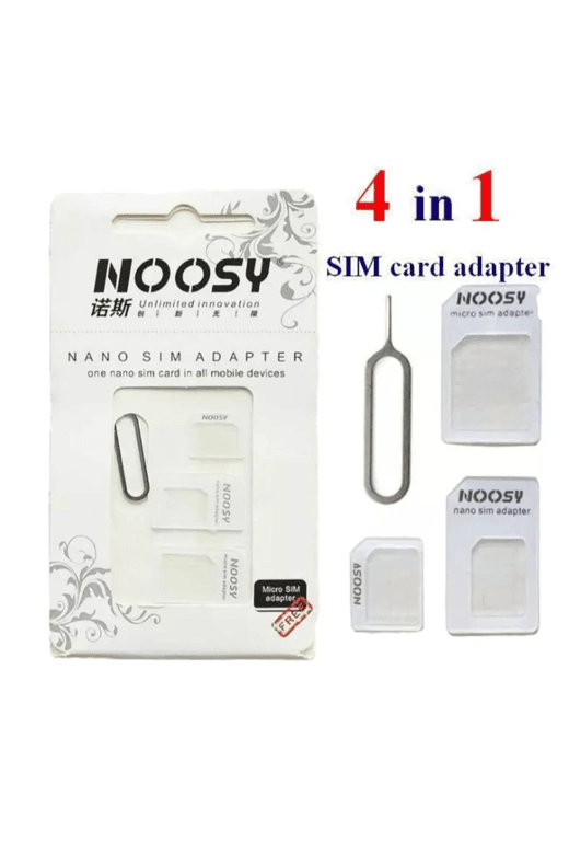 Genel Markalar Nano Sim Kart Adaptörü Ve Dönüştürcü 3 Aparat 1 Iğne 4'lü Set Nsy-03