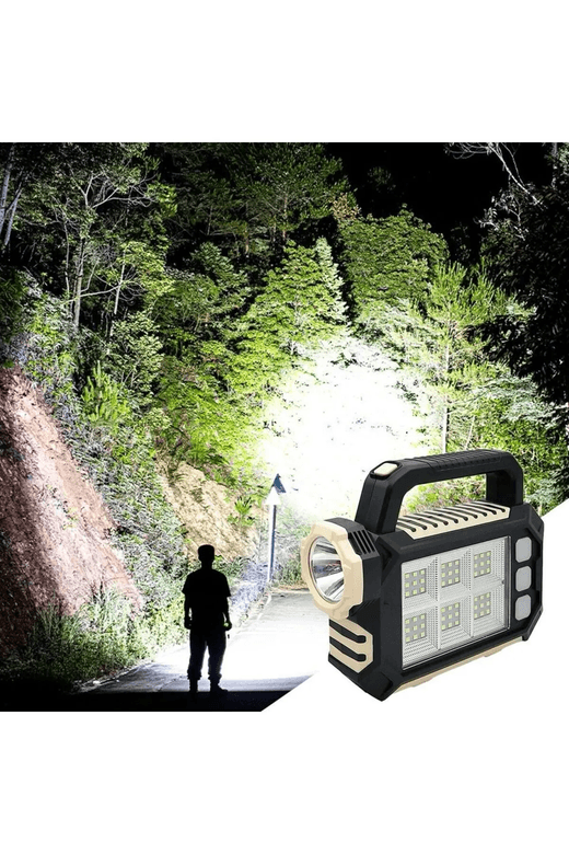 Genel Markalar V-8029 Süper Parlak Güneş Enerjili Powerbank Özelliği Kamp El Feneri