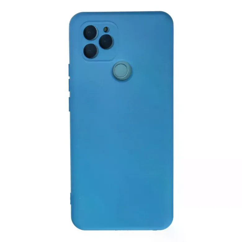 General Mobile GM 21 Kılıf Nano içi Kadife Silikon - Mavi