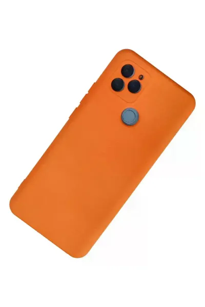 General Mobile GM 21 Kılıf Nano içi Kadife Silikon - Turuncu