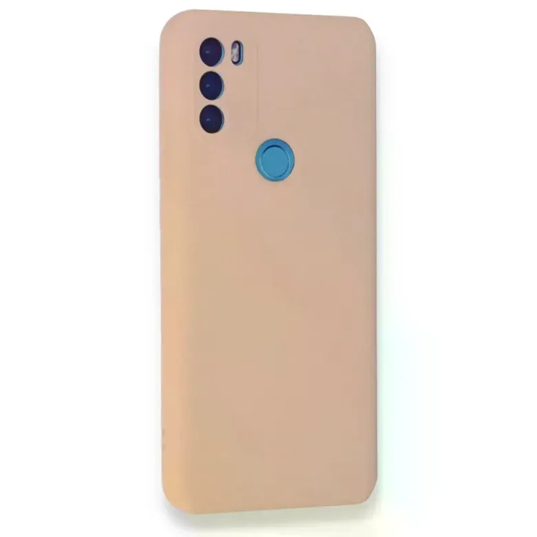 General Mobile GM 21 Plus Kılıf Nano içi Kadife Silikon - Pudra