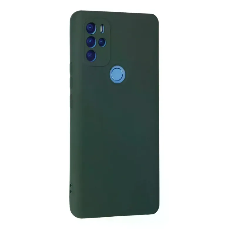 General Mobile GM 21 Pro Kılıf Nano içi Kadife Silikon - Koyu Yeşil