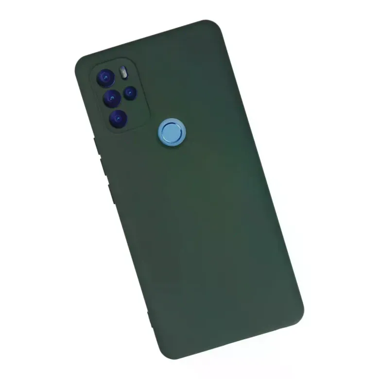 General Mobile GM 21 Pro Kılıf Nano içi Kadife Silikon - Koyu Yeşil