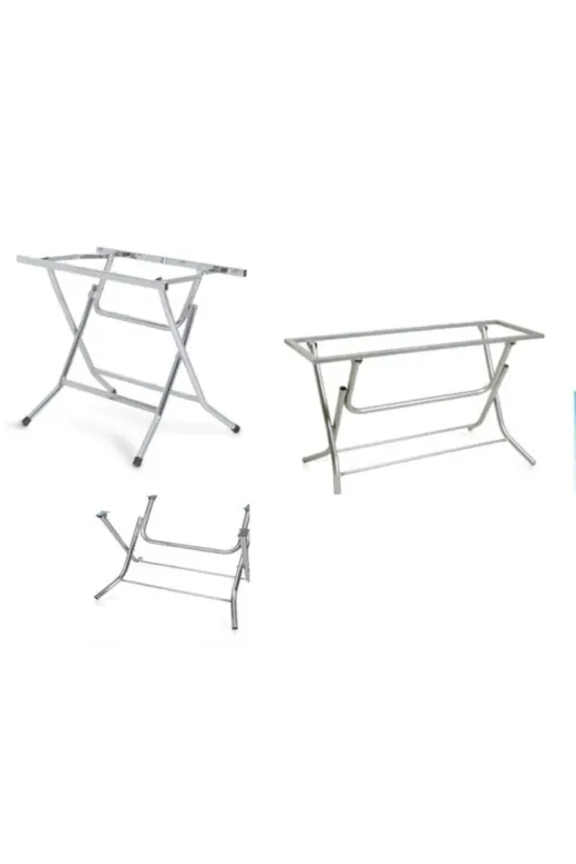 GENTAŞ 227804567 Ahşap Werzalit 90 Cm Masalar Için Katlanabilir Masa Ayağı