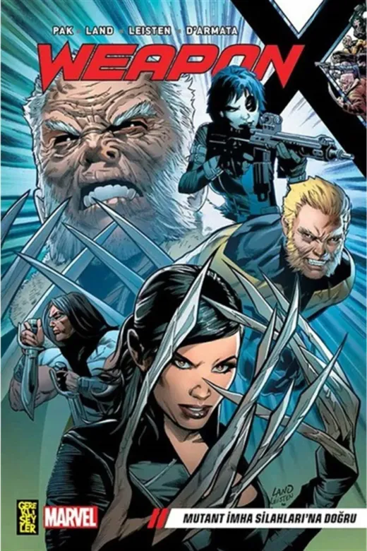 Gerekli Şeyler Yayıncılık 484973 Weapon X 1: Mutant Imha Silahları'na Doğru