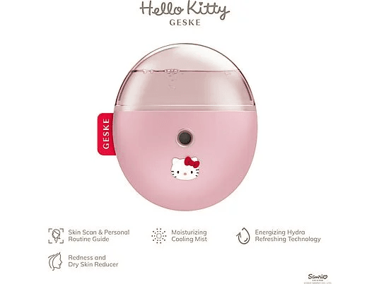 Geske 1246113 Hello Kitty Buharlı Cilt Nemlendirici Ve Yenileyici Yüz Bakım Cihazı