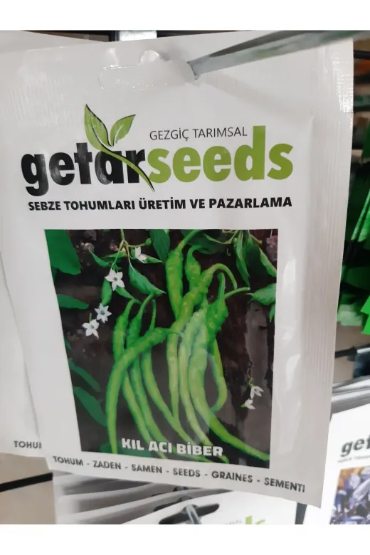 Getar Seeds acı biber Biber Tohumu Acı Kıl