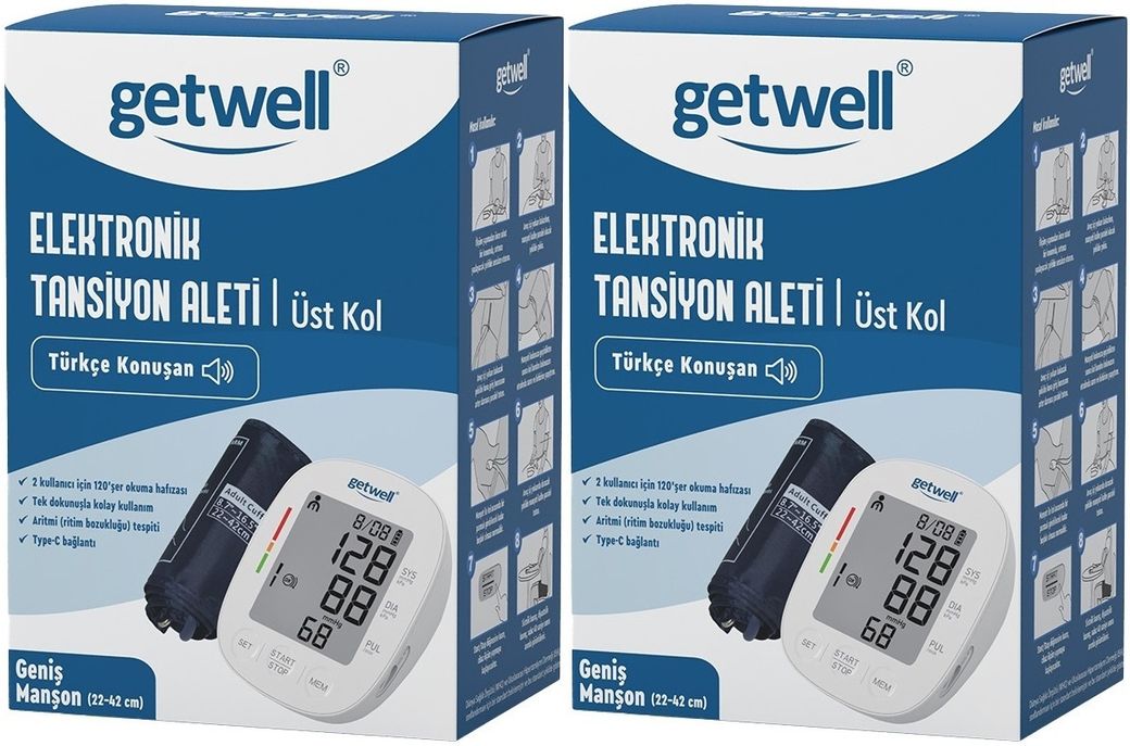Getwell Mesh Nebulizatör Şarjlı - Sessiz - Taşınabilir (Yetişkinler ve Çocuklar için) (2 Li Set)