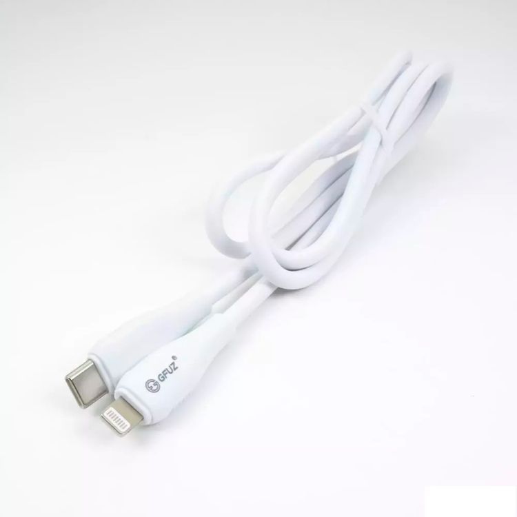 Gfuz Ca119 3A Pd20 Type-C To Lightning Data Ve Hızlı Şarj Kablosu Beyaz