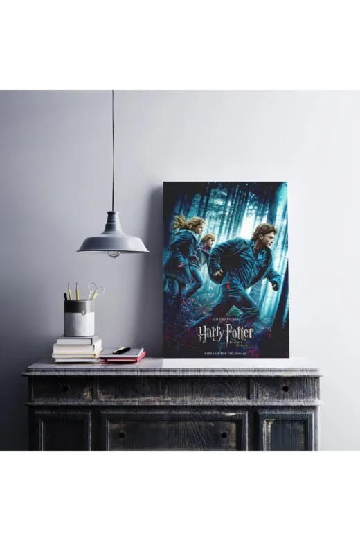 GiFi 200 10 13 Poster & Film Afişi Harry Potter Ölüm Yadigarları 35X50 Warner Bros. Lisanslı Deathly Hallows