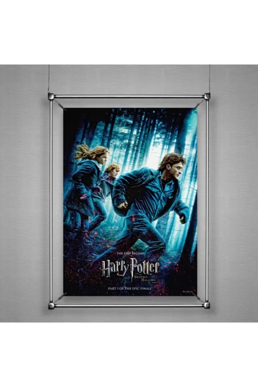 GiFi 200 10 13 Poster & Film Afişi Harry Potter Ölüm Yadigarları 35X50 Warner Bros. Lisanslı Deathly Hallows