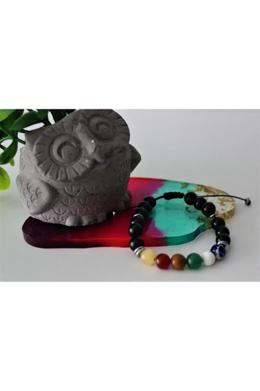 Gift Sellection hmç016 Gerçek Doğal Taş-Şifa Bileklik Değerli Taşlı Takılar