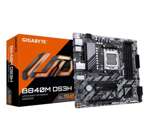 Gigabyte B840M DS3H DDR5 AM5 Anakart (HDMI, DP, Type-C)