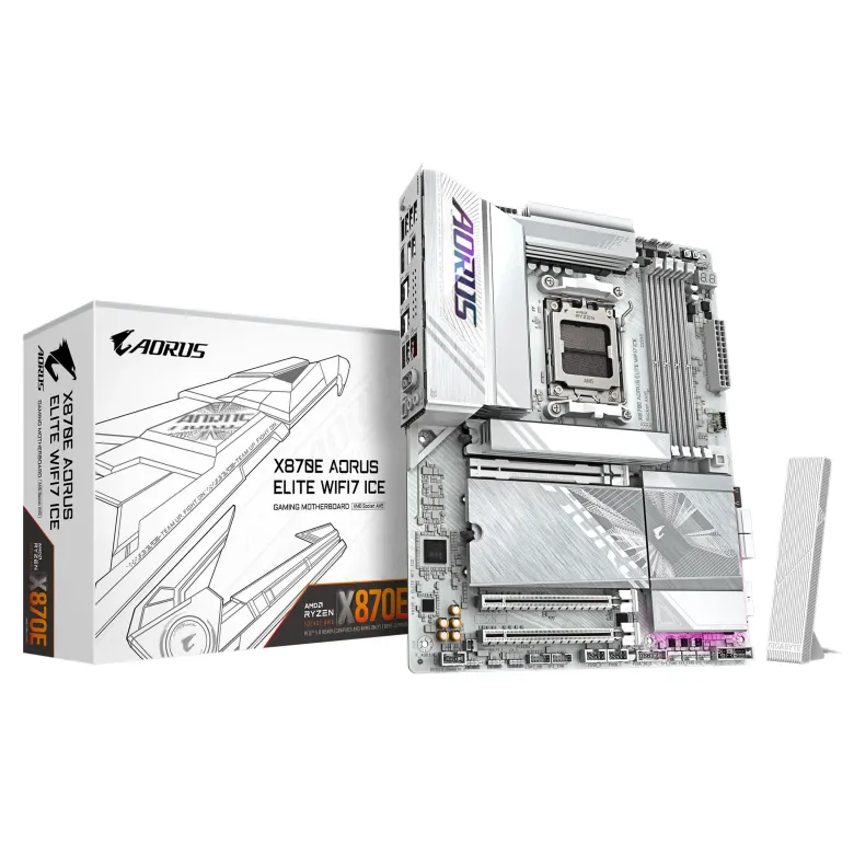Gigabyte X870E Aorus Elite Wi-Fi 7 Ice DDR5 ATX