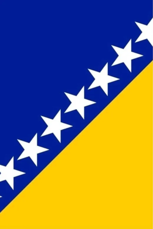 GKBY447 Bosna Hersek Gönder Bayrağı 70X105 Cm.