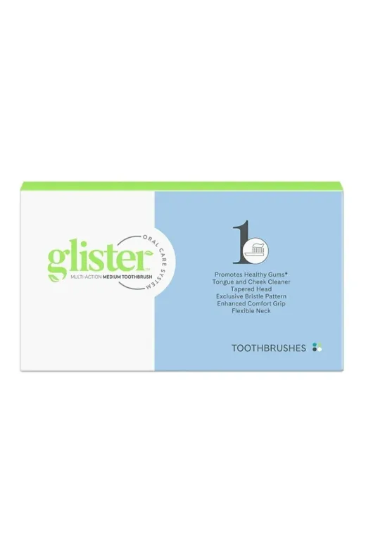 GLİSTER 4lüOrtaSert Amway Multi-Action Yumuşak Uçlu 4'lü Diş Fırçası