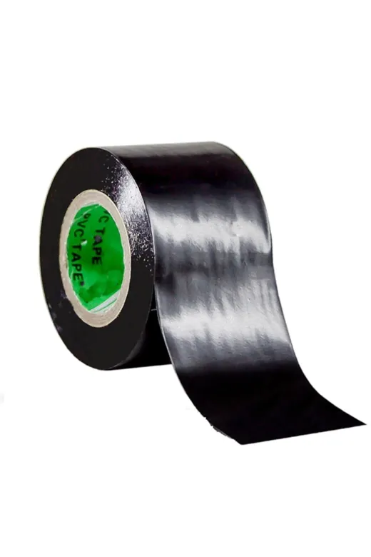 Globus 48mmx25Y*72 adet Pvc Geniş Izole Bant 50 Mm X 25 Mt Siyah 6 Adet - Tamir Bandı - Siyah