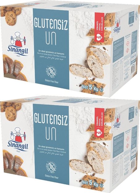 Glutensiz Un 10KG Kutu Çölyak Diyetine Uygun (2PK*5KG)