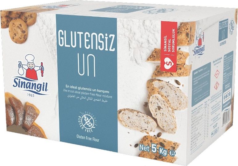 Glutensiz Un 5KG Kutu Çölyak Diyetine Uygun