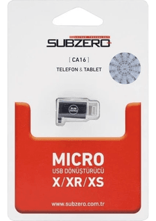 GNbpTSPnlV Subzero Dönüştürücü (Micro - Iphone) Subzero Ca16