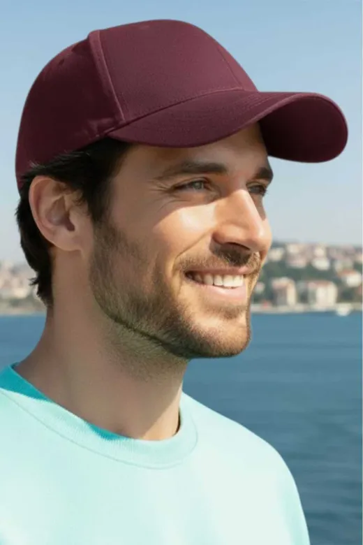 GNC-5050 Erkek Pamuklu Cırtlı Ayarlanabilir Kep Şapka