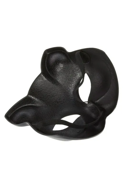 Go İthalat AZ-52246889530 Siyah Renk Lüks Kedi Maskesi 12X13 Cm (5224)