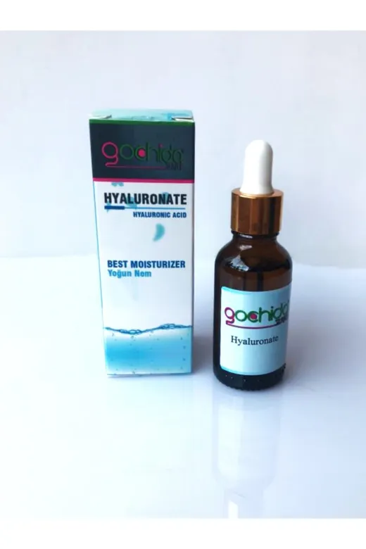 Gochida 000180400025 Hyaluronik Asit Serumu, Hiyolonik Asit Serumu, Anti-Aging Serum, 30 Ml Damlalıklı Şişe