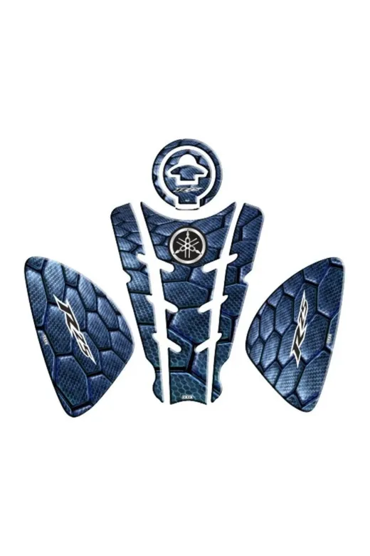 Gogo 123mtzc2671 Yamaha R25 2014 - 2018 Uyumlu Tank Pad Set 003