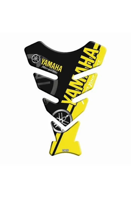 Gogo 1403TP564 Yamaha Universal Tank Pad Siyah-Sarı