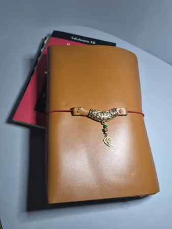 Gogo Hakiki Deri Travel Notebook Defter Kılıfı Style 2
