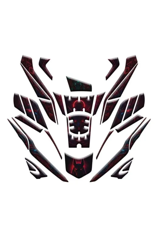 Gogo PCX2025SET011 Honda Pcx 2025 Uyumlu Tank Pad Set 011