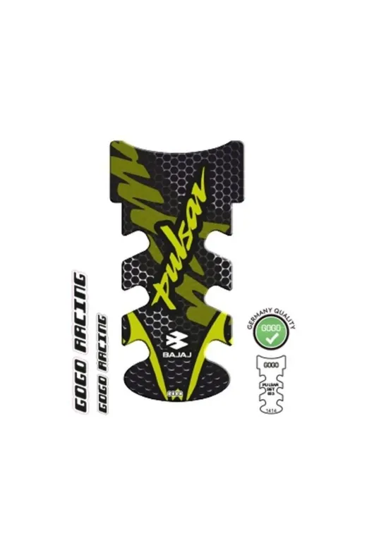 Gogo PULSARTP007 Bajaj Pulsar 2014 - 2024 Uyumlu Tank Pad 007