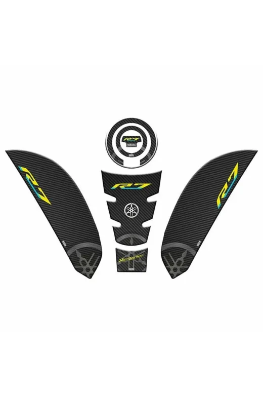 Gogo R7SET007 Yamaha R7 2021 - 2024 Uyumlu Tank Pad Set 007