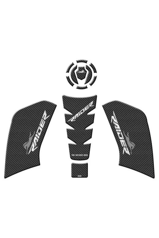 Gogo RDRSET001 Tvs Raider 125 2023 - 2024 Uyumlu Tank Pad Set 001