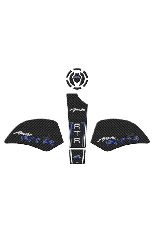 Gogo RTR200SET003 Tvs Apache Rtr 200 2022 - 2025 Uyumlu Tank Pad Set 003